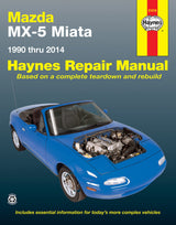 Mazda MX-5 Miata for Mazda MX-5 Miata models (1990-2014) Haynes Repair Manual (USA)