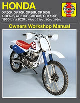 Honda XR50R, XR70R, XR80R, XR100R, CRF50F, CRF70F, CRF80F, CRF100F (85-20)