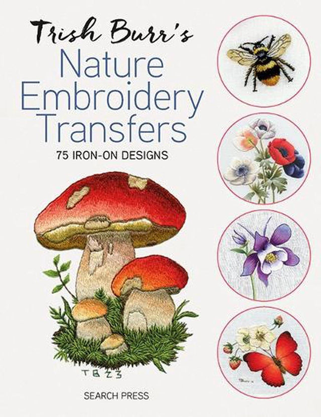 Trish Burr's Nature Embroidery Transfers