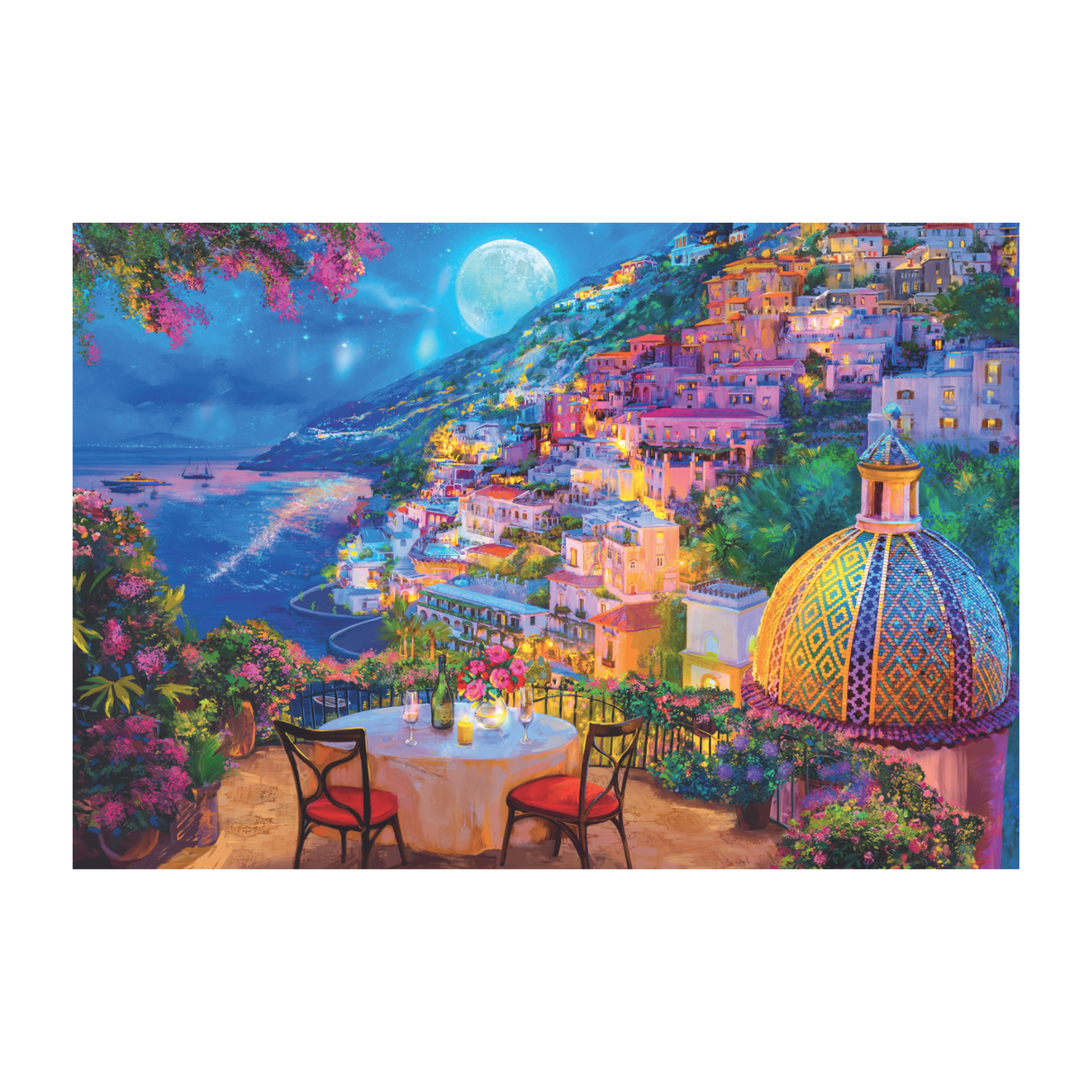 Trefl: Positano Date Night  - 1500pc Jigsaw Puzzle