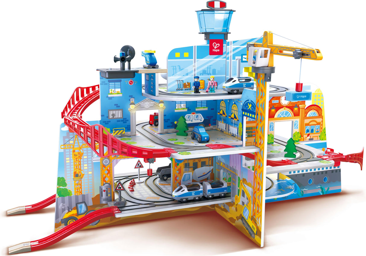 Hape: Mega City Railway Set