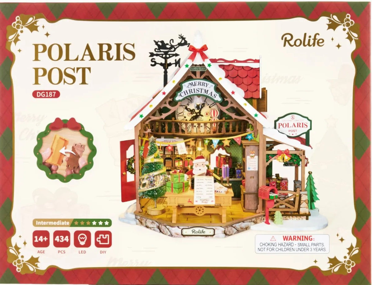 Rolife: Polaris Post DIY Miniature Puzzle Kit - (DG187)