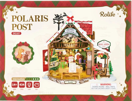 Rolife: Polaris Post DIY Miniature Puzzle Kit - (DG187)