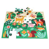 Rex London: 24pc Floor Puzzle - Woodland