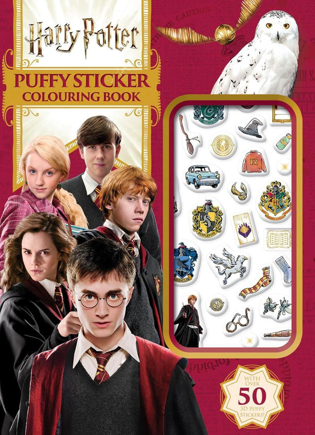 Harry Potter: Puffy Sticker Colouring Book (Warner Bros.)