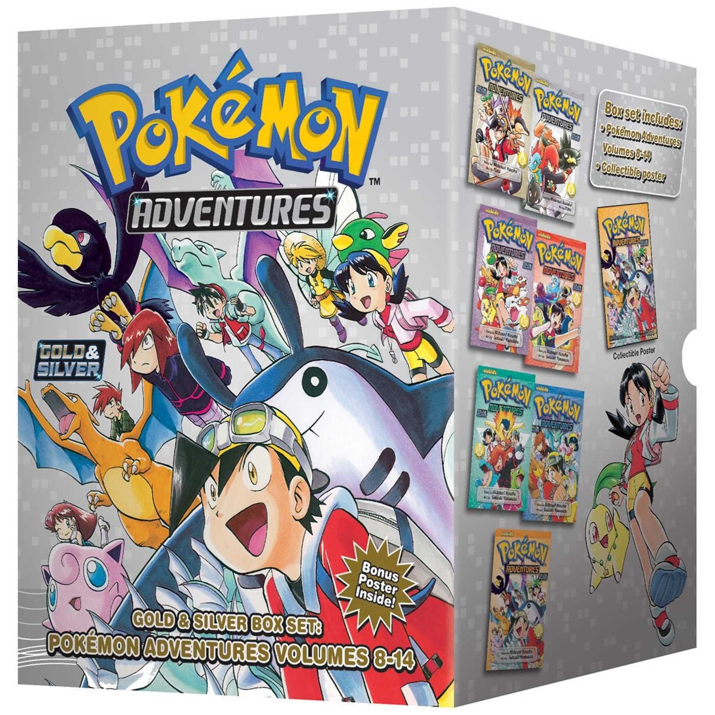 Pokémon Adventures Gold & Silver Box Set (Set Includes Vols. 8-14
