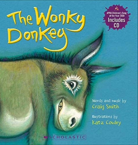 The Wonky Donkey Board Book (with Downloadable Song)