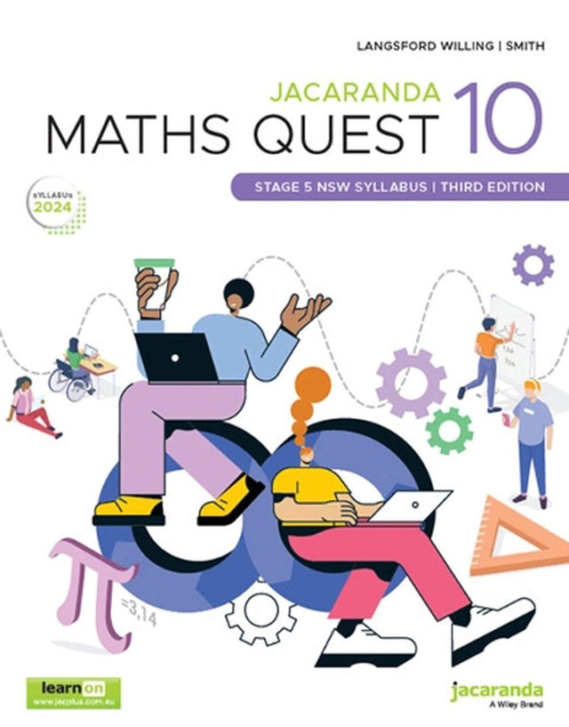 Jacaranda Maths Quest 10 Stage 5 NSW Syllabus, 3e learnON & Print