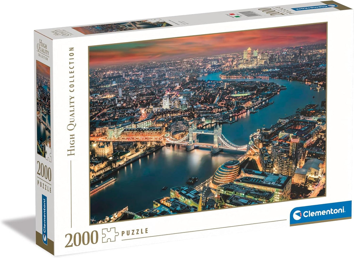 Clementoni London Aerial Jigsaw Puzzle - 2000 Piece - High Quality Collection - (32082)