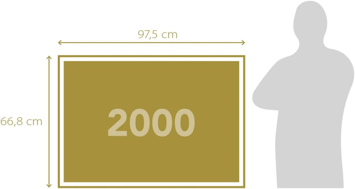 Clementoni London Aerial Jigsaw Puzzle - 2000 Piece - High Quality Collection - (32082)