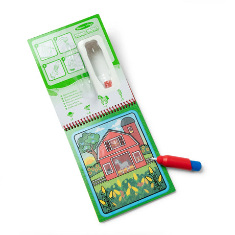 Melissa & Doug: On The Go: Water WOW! Reveal Pad - Farm