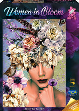 Woman in Bloom  - 1000 Piece Jigsaw Puzzle Bloom Bee Beautiful