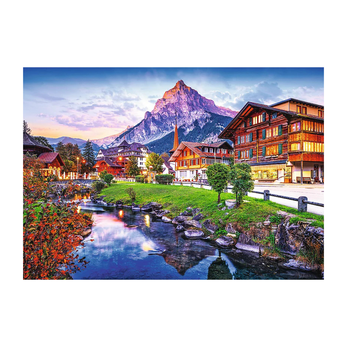 Trefl: Photo Odyssey: Alpine village, Switzerland - 1000pc Jigsaw Puzzle
