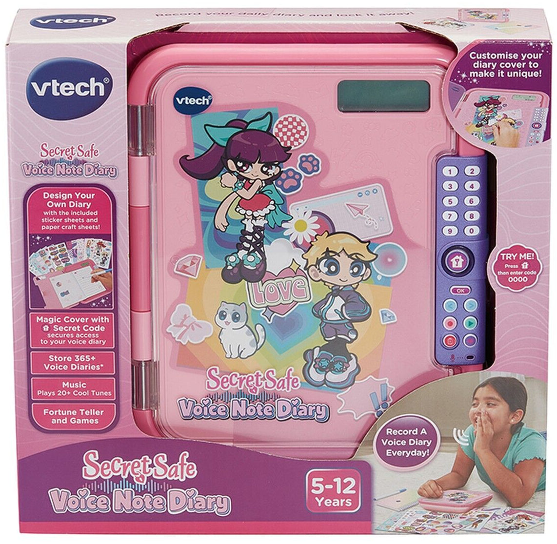 VTech Secret Safe Voice Note Diary