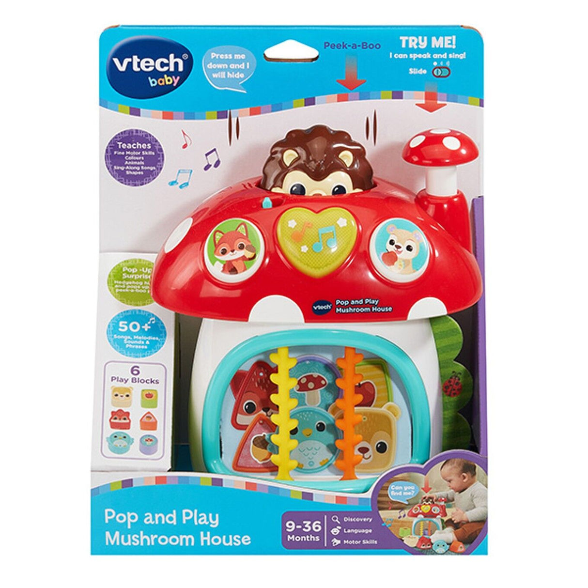 VTech Pop & Play Mushroom House