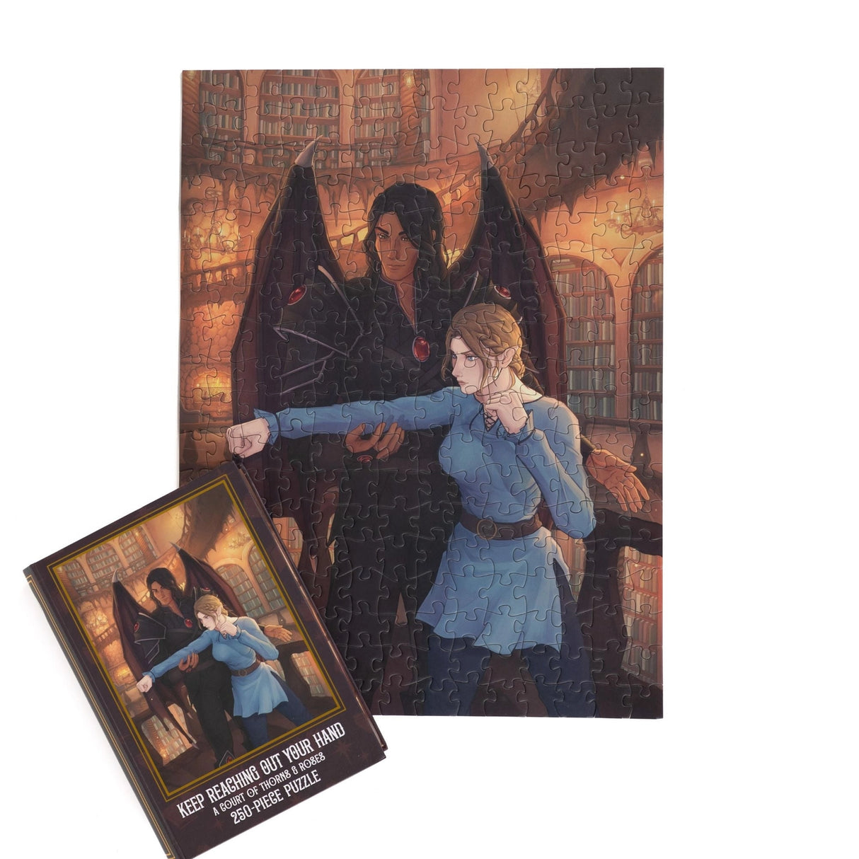 Kingdom of Threads: Keep Reaching Out Your Hand Keepsake Puzzle | ACOTAR - 250 Pieces