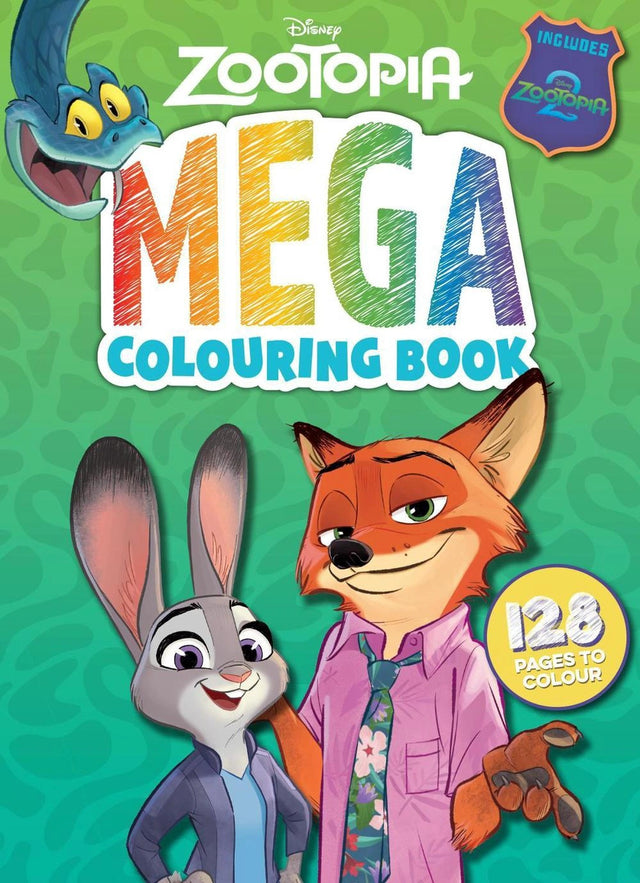 Zootopia: Mega Colouring Book (Disney)