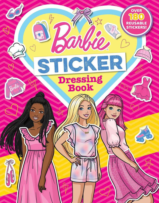 Barbie: Sticker Dressing Book (Mattel)
