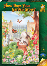 How does your Garden grow?  - 1000 Piece Puzzle Terracotta Pot Pals