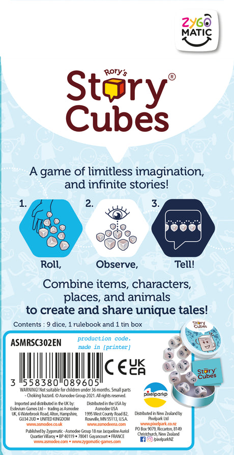 Rory's Story Cubes Action Blister Pack