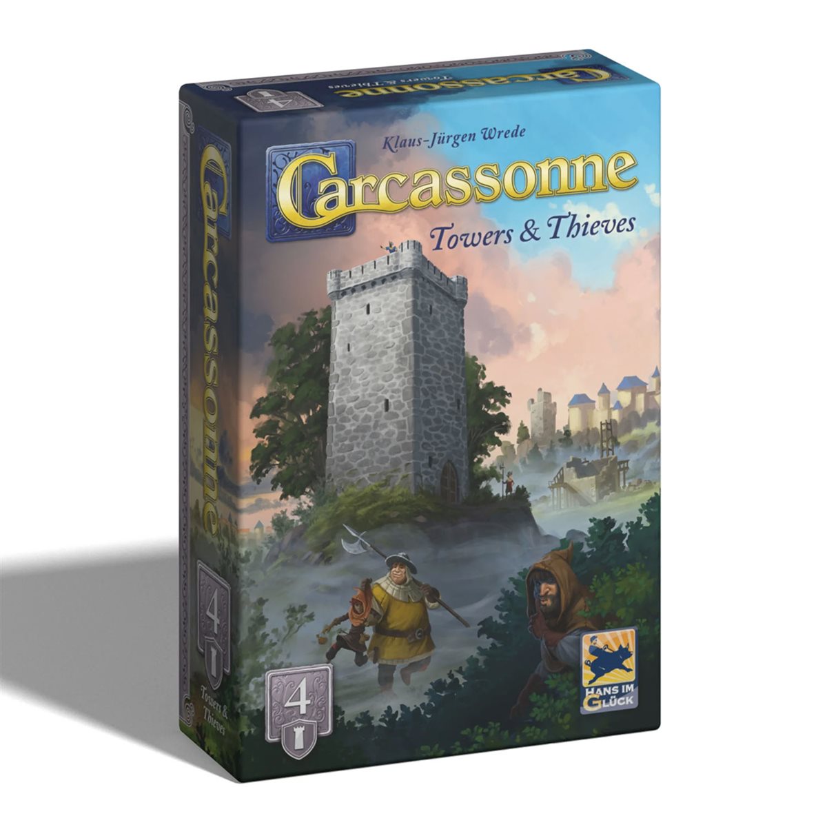 Carcassonne Expansion 4 - Towers and Thieves (2025 Redesign)