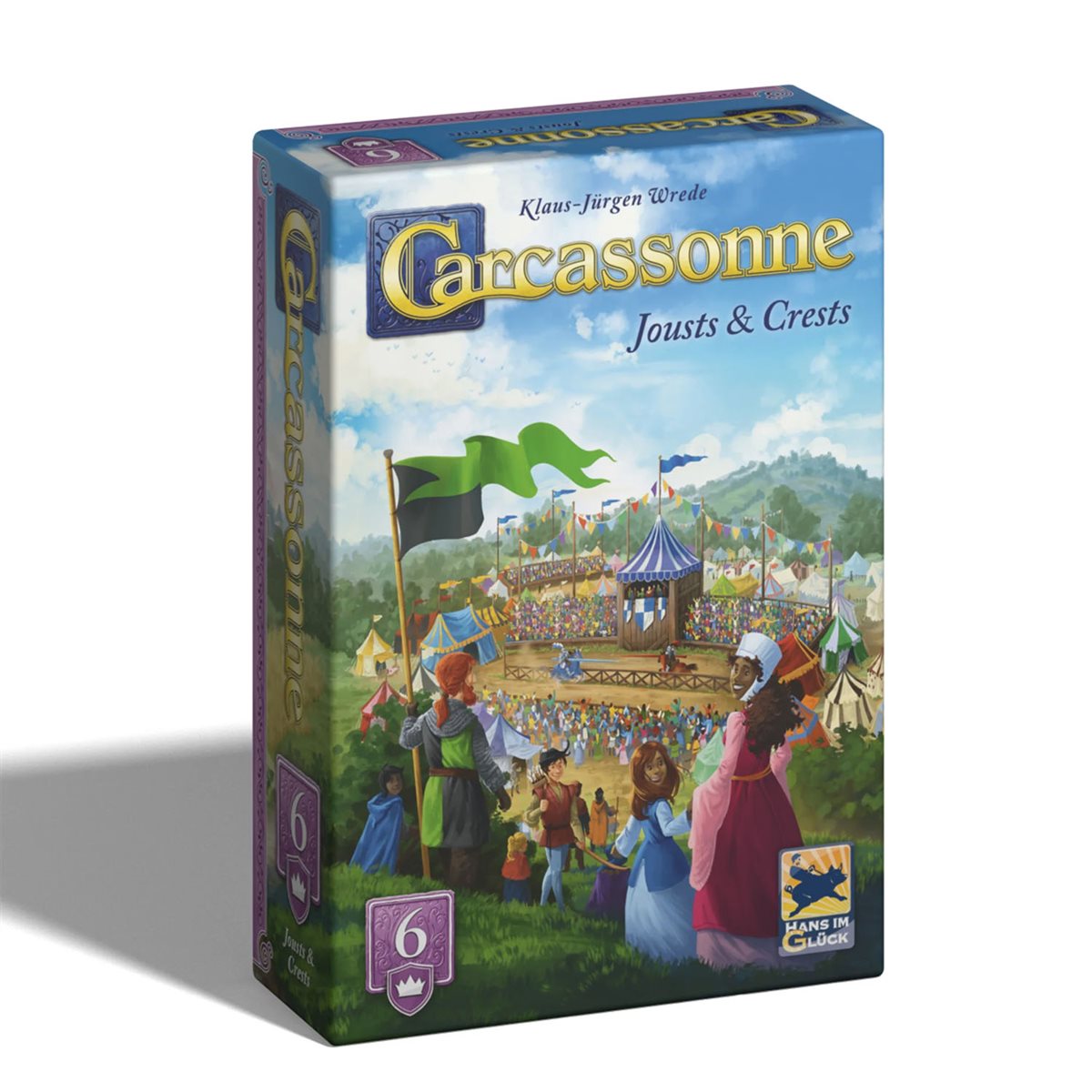 Carcassonne Expansion 6 - Jousts and Crests (2025 Redesign)