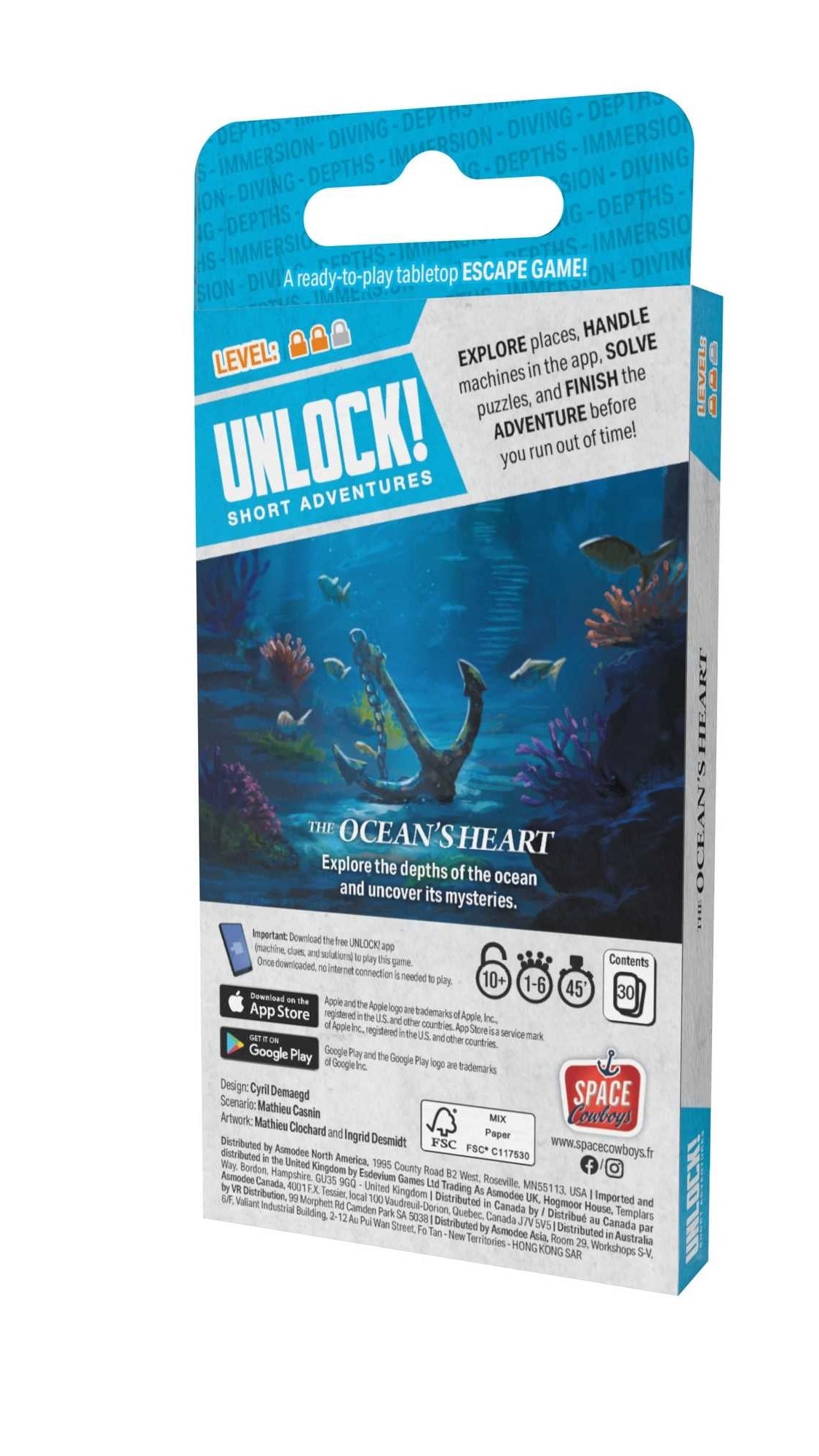 Unlock! Short Adventures #12 - The Ocean's Heart