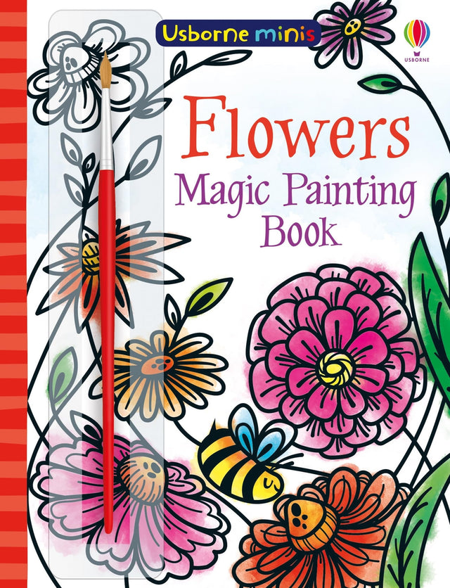 Flowers Magic Painting Book