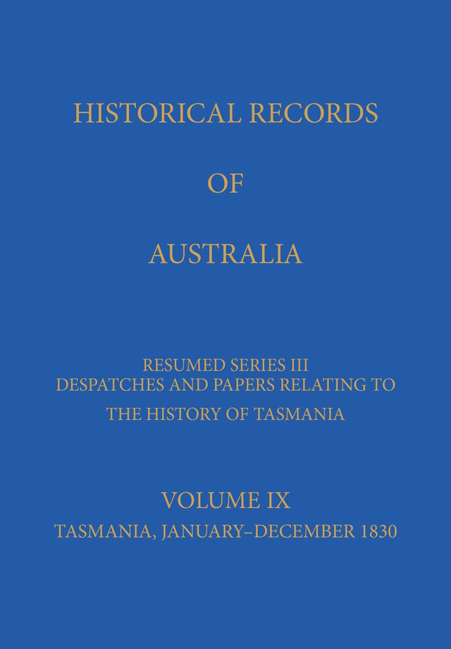 Historical Records of Australia