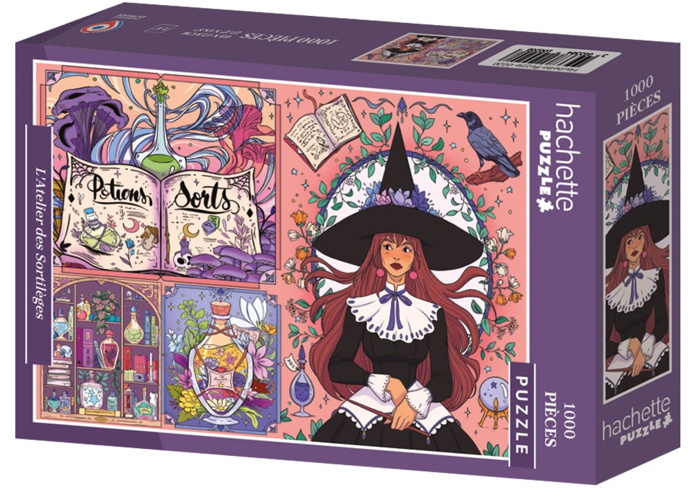 Hachette Puzzles: The Workshop of Spells Puzzle - 1000 Pieces