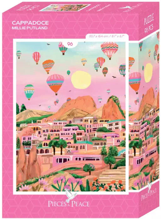 Pieces & Peace: Cappadocia Mini Puzzle - 96 Pieces