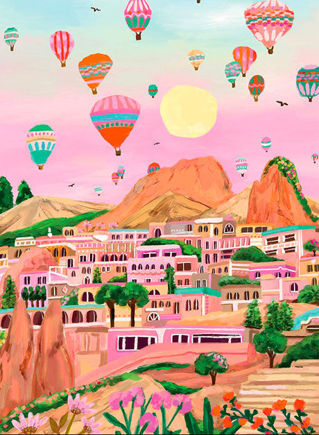 Pieces & Peace: Cappadocia Mini Puzzle - 96 Pieces