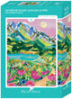 Pieces & Peace: Sunrise Over the Alps Mini Puzzle - 96 Pieces