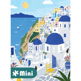 Pieces & Peace: Santorini Mini Puzzle - 96 Pieces