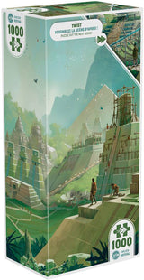 IELLO Puzzle Twist Ancient Pyramids - 1000 Piece Puzzle
