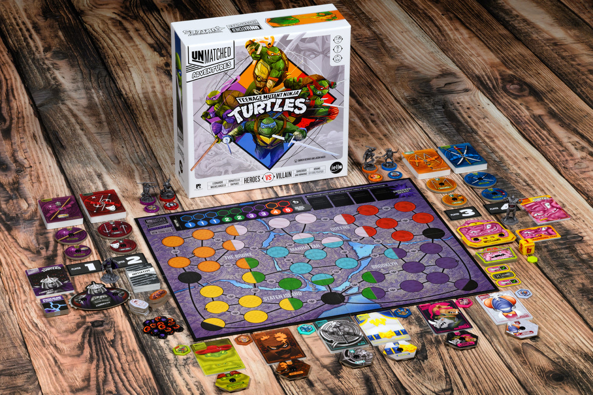 Unmatched Teenage Mutant Ninja Turtles - Core Game (Pizza-Rama Edition)