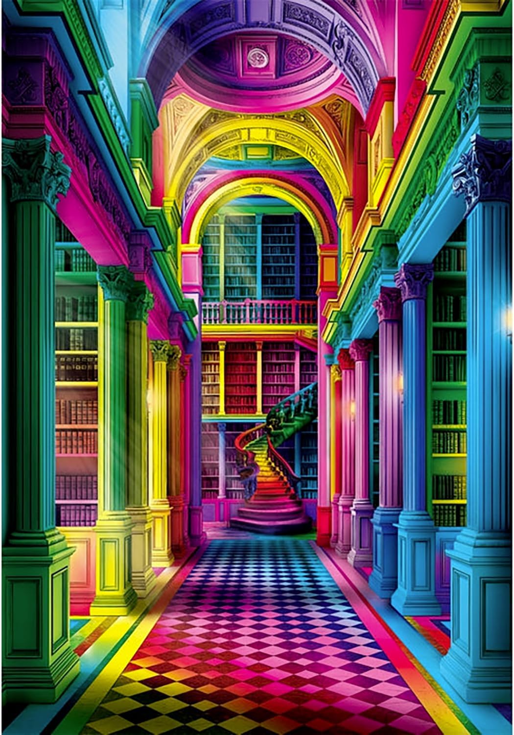 Clementoni: Colorboom Athenaeum Puzzle - 1000pc