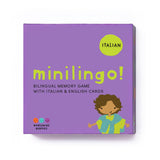 Minilingo Italian / English Bilingual Flashcards