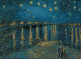Clementoni Starry Night over the Rhône Jigsaw Puzzle - 1000 Piece - Museum Collection - (39789)
