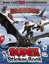 Dragons: Super Sticker book (DreamWorks)