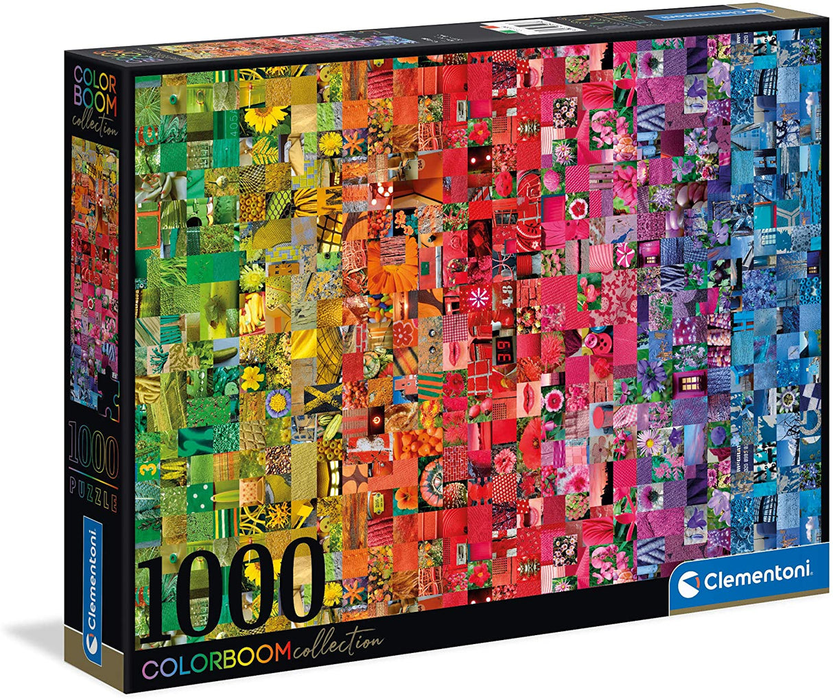 Clementoni Collage Jigsaw Puzzle - 1000 Piece - Colorboom Collection - (39595)