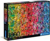Clementoni Collage Jigsaw Puzzle - 1000 Piece - Colorboom Collection - (39595)
