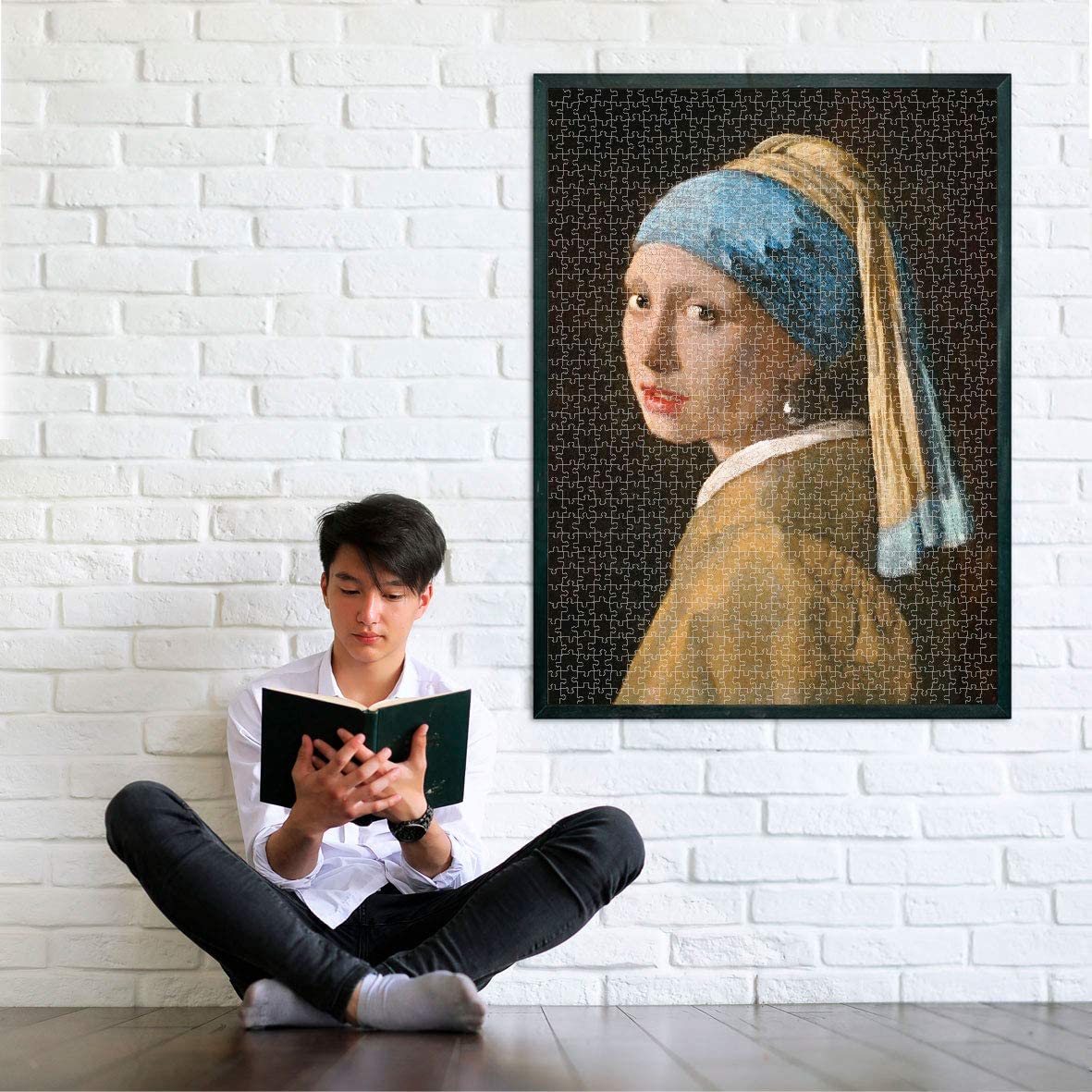 Clementoni Girl with the Pearl Earring Jigsaw Puzzle - 1000 Piece - Museum Collection - (39614)