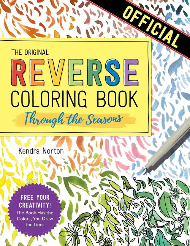 The Reverse Coloring Book™: Through the Seasons