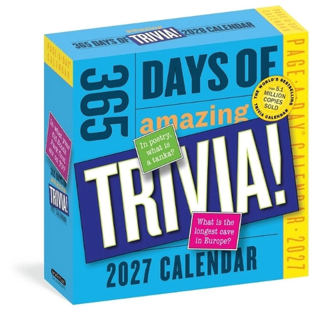 365 Days of Amazing Trivia Page-A-Day® Calendar 2027