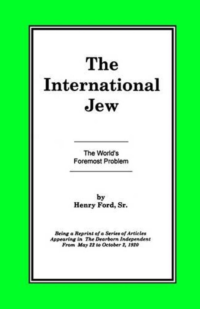 The International Jew Vol I