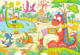 Ravensburger: My Dino Friends Puzzle 2x12 Pieces