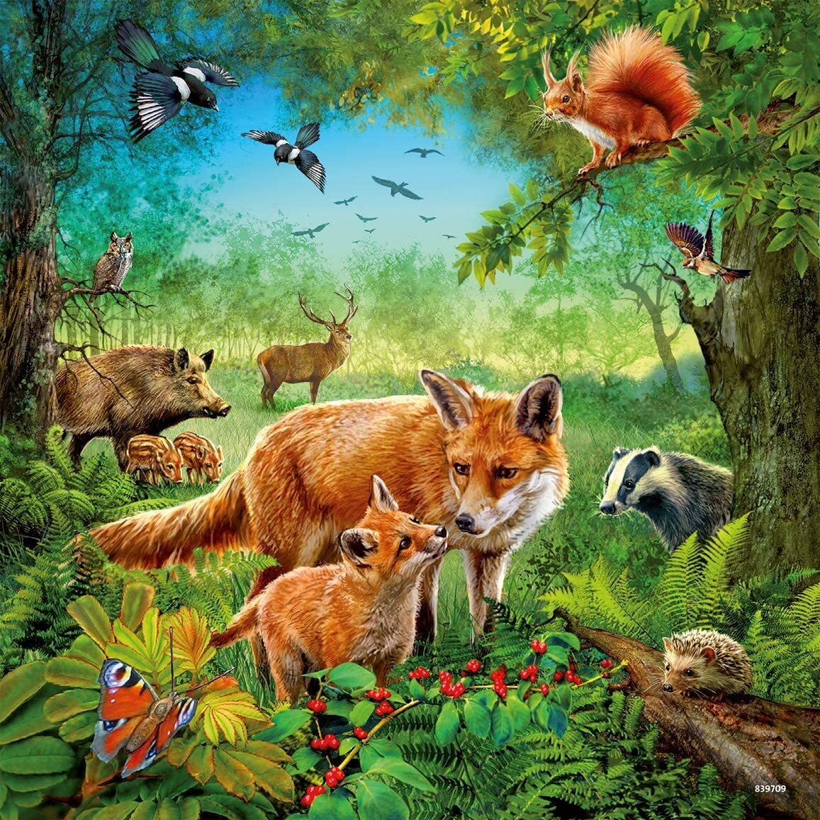 Ravensburger: Animals of the Earth Puzzle 3x49 Pieces