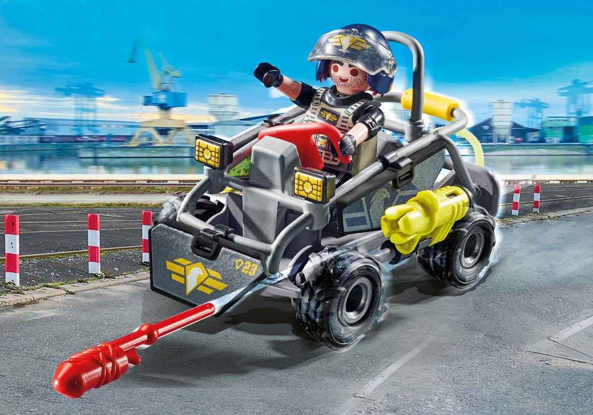 Playmobil: Tactical Unit  Multi Terrain Quad