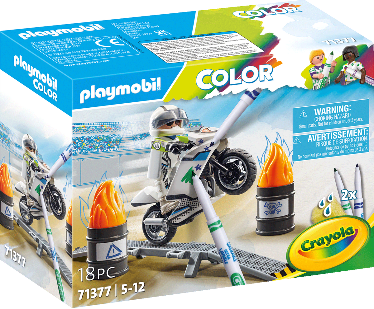 Playmobil: Color Motorbike